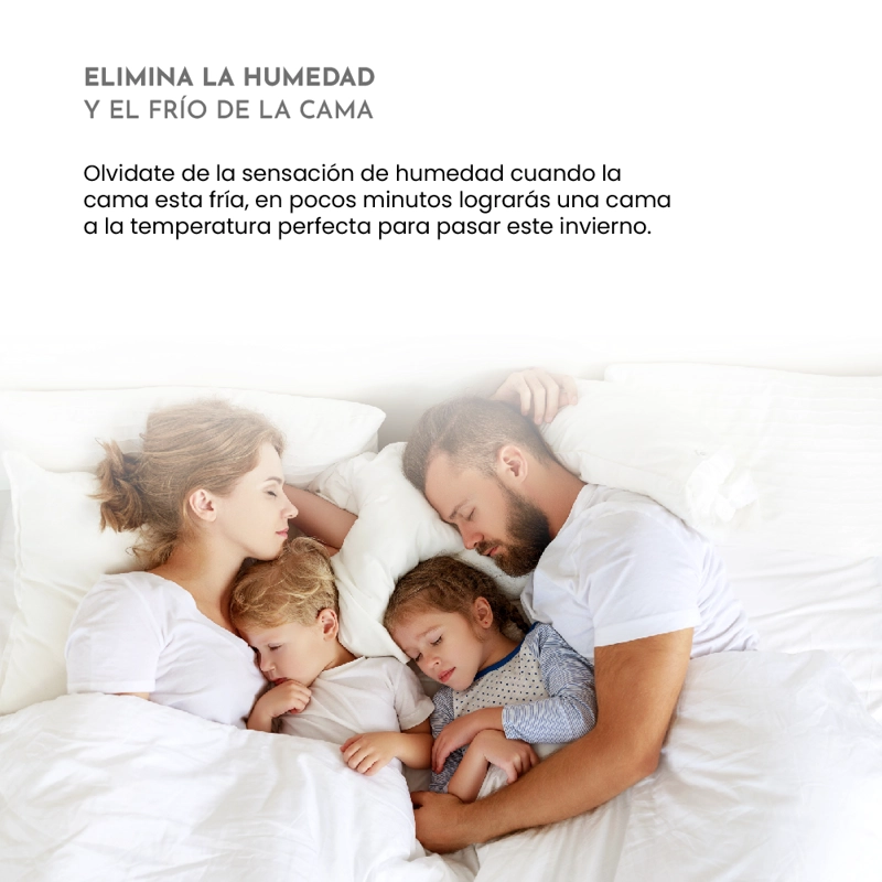 CALIENTA CAMA SIEGEN SG-5351 2 PLAZAS (150 X 140 CMS) - 5