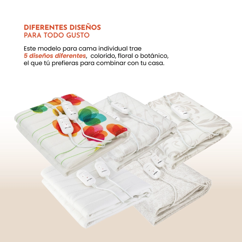 CALIENTA CAMA SIEGEN SG-5121D5 2 PLAZAS (150 X 140 CMS) - 5