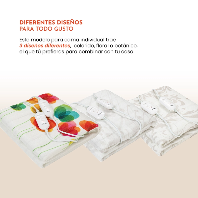 CALIENTA CAMA SIEGEN SG-5121D2 2 PLAZAS (150 X 140 CMS) - 2