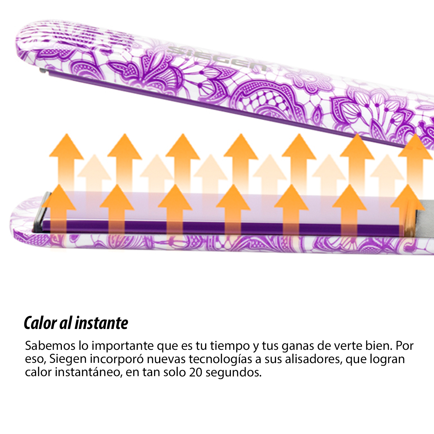 ALISADOR ORIGINAL STYLER MORADO SG-3512D2 - 9