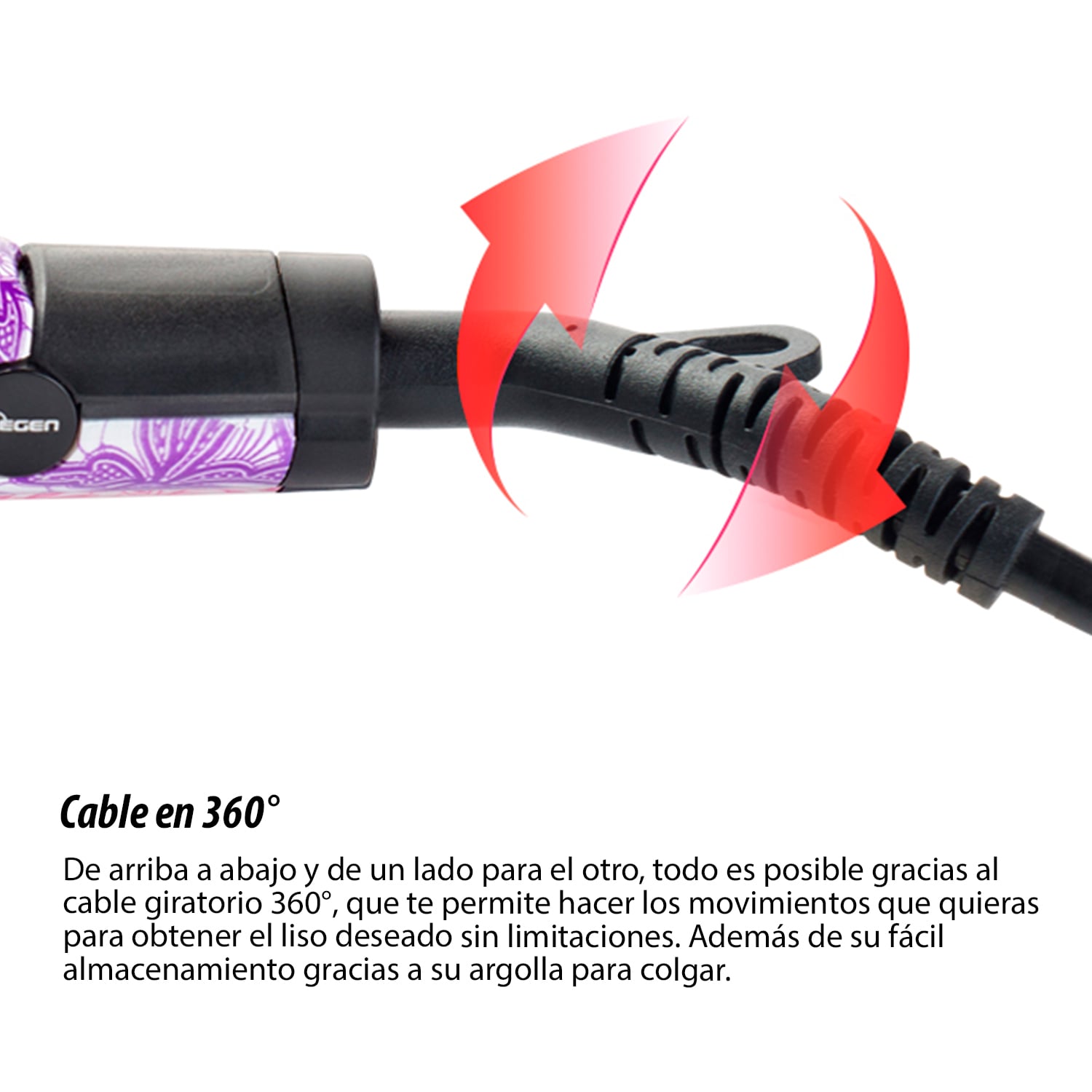 ALISADOR ORIGINAL STYLER MORADO SG-3512D2 - 10