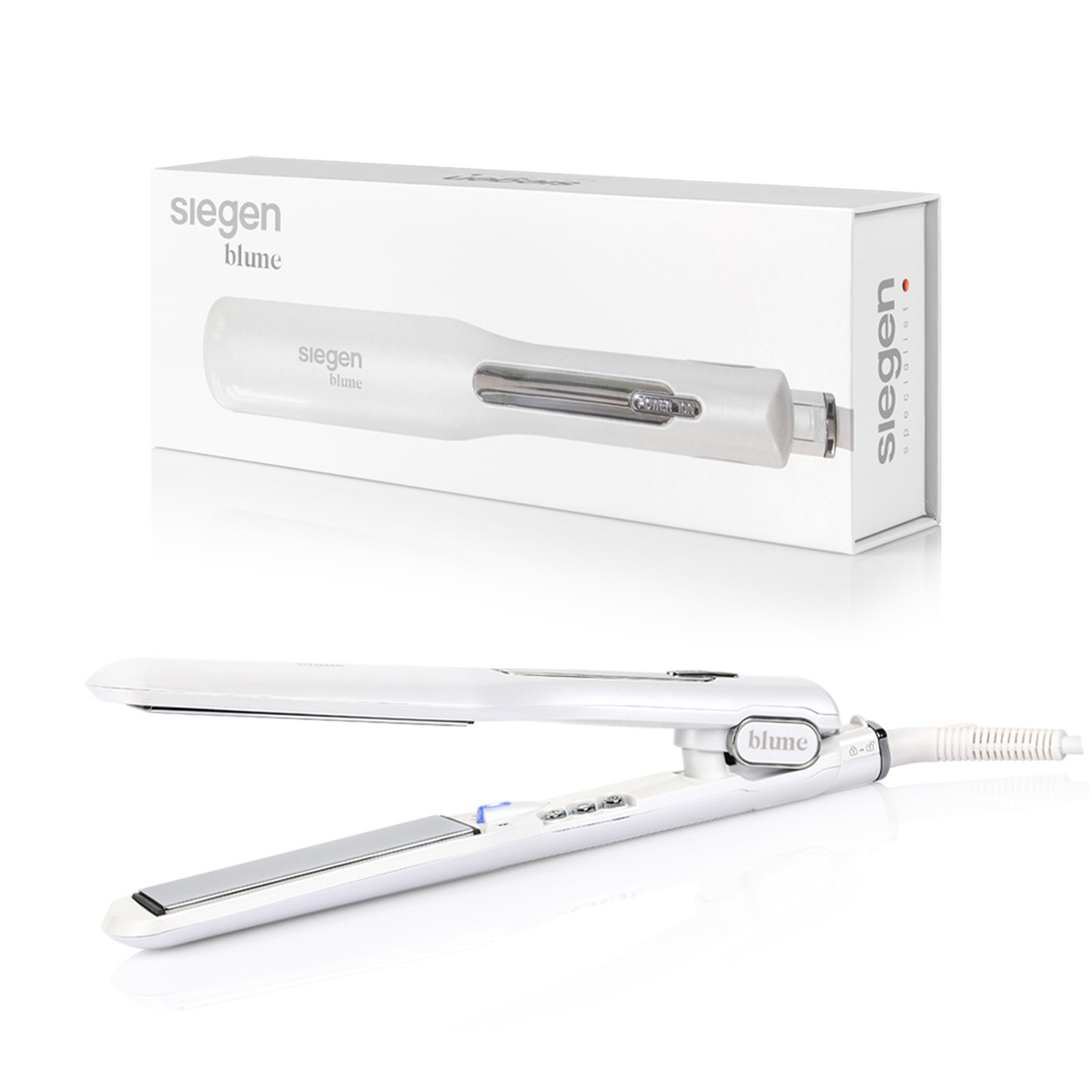 ALISADOR DE CABELLO SIEGEN SG-B4759 TITANIO + IONES NEGATIVOS - 1