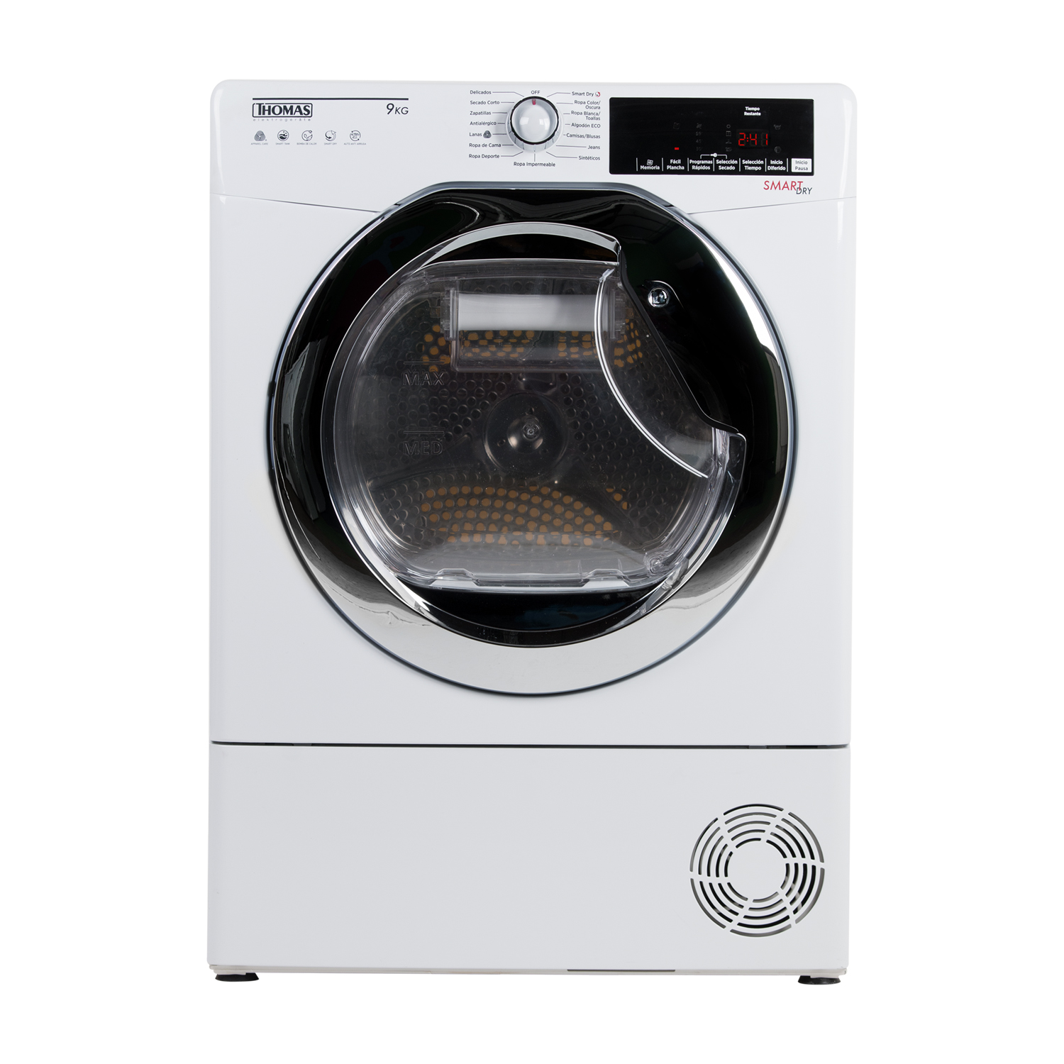 SECADORA ELE CTRICA 9 KG POR CONDENSACION CON BOMBA CALOR - 1