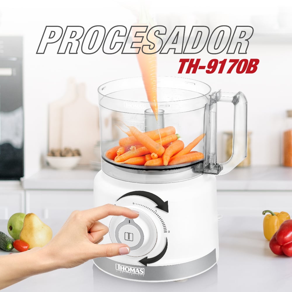 LICUADORA Y PROCESADORA DE ALIMENTOS THOMAS TH-9170B - 3