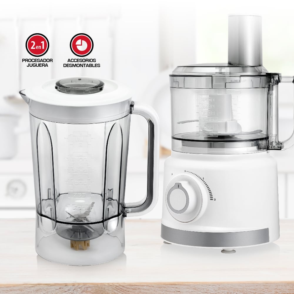 LICUADORA Y PROCESADORA DE ALIMENTOS THOMAS TH-9170B - 4