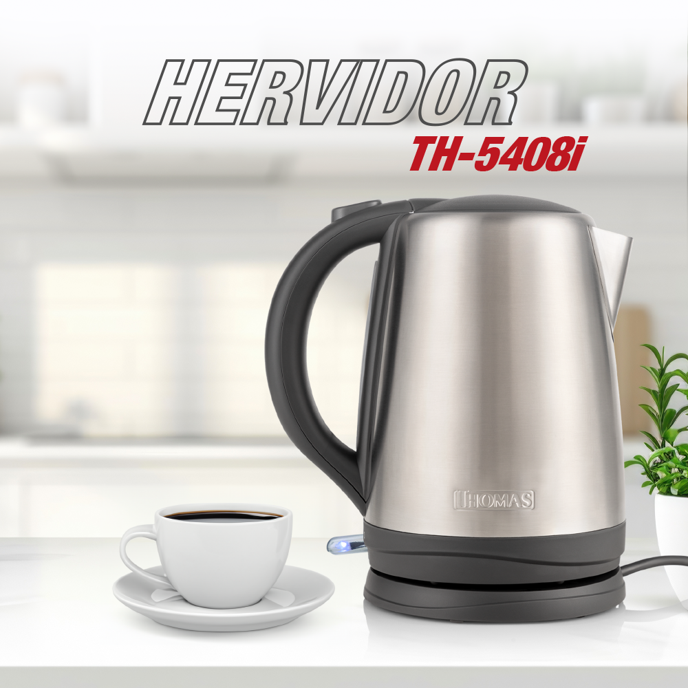 HERVIDOR ACERO INOXIDABLE 1.8LTS TH-5408I - 3