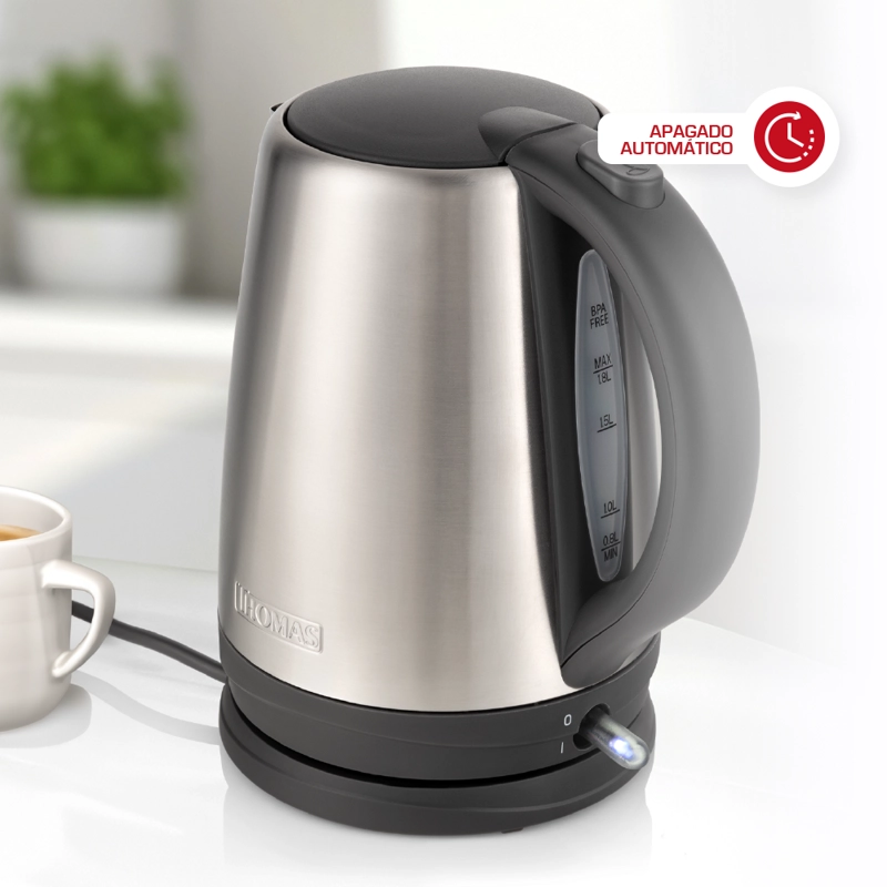 HERVIDOR ACERO INOXIDABLE 1.8LTS TH-5408I - 3