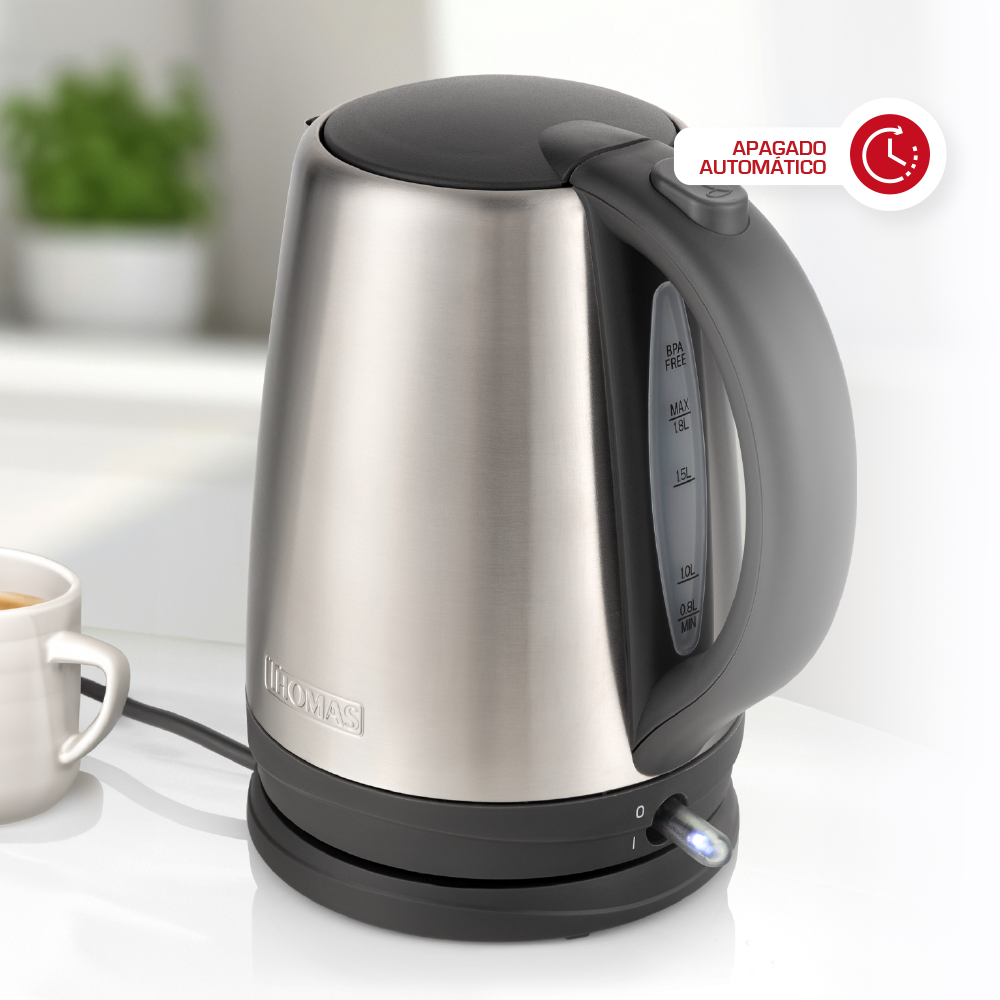 HERVIDOR ACERO INOXIDABLE 1.8LTS TH-5408I - 4