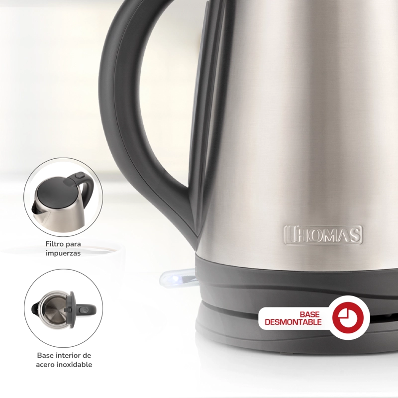 HERVIDOR ACERO INOXIDABLE 1.8LTS TH-5408I - 4