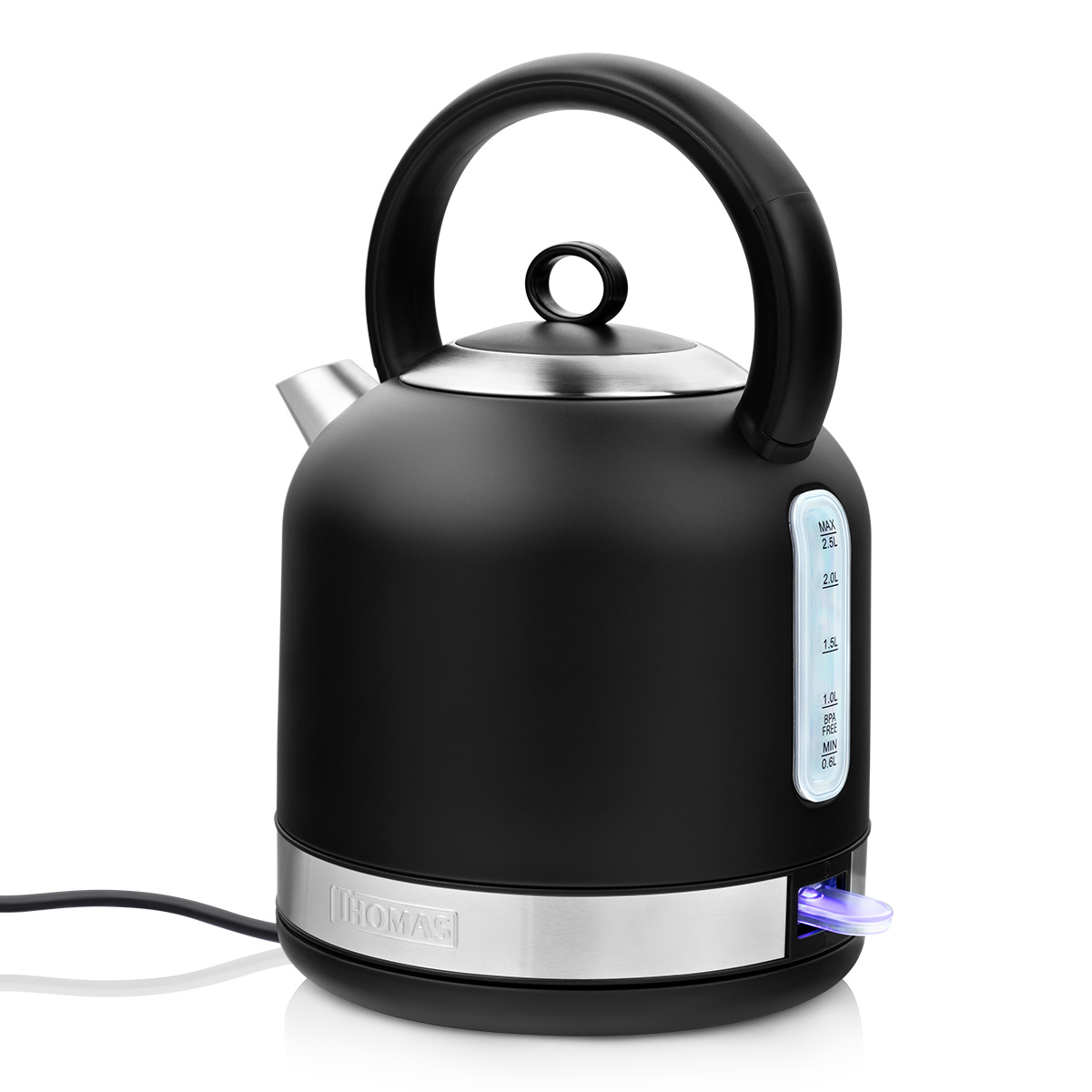 HERVIDOR NEGRO MATE 2.5 LTS TH-6510N - 7