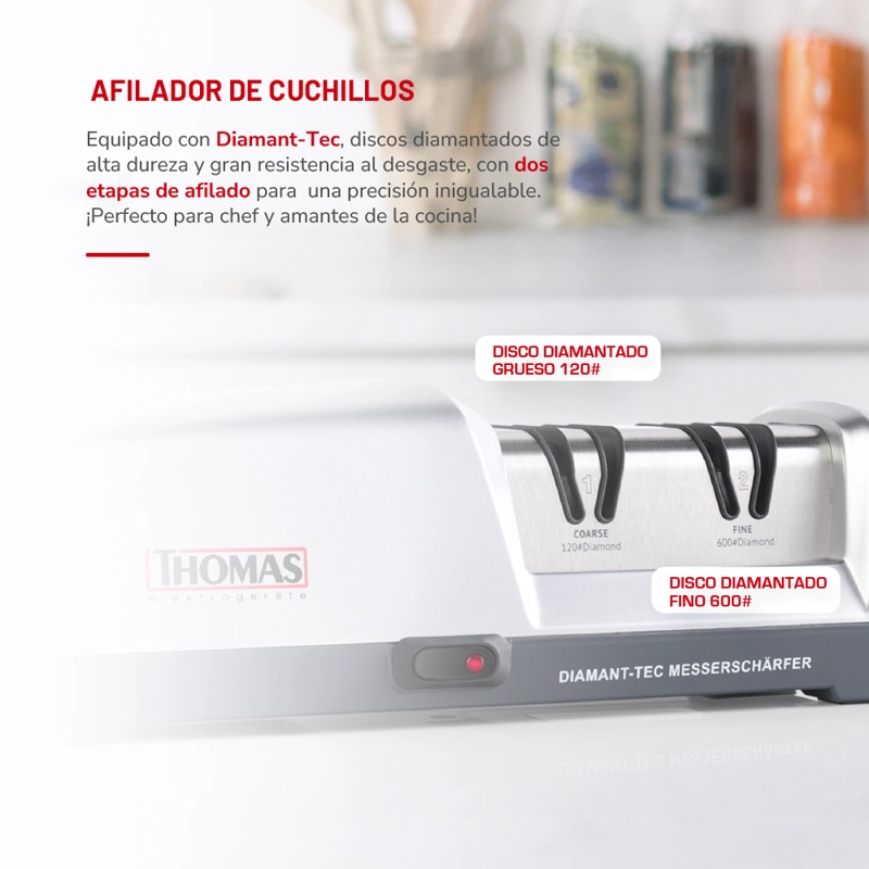 AFILADOR DE CUCHILLO ELÉCTRICO THOMAS TH-94 - 4