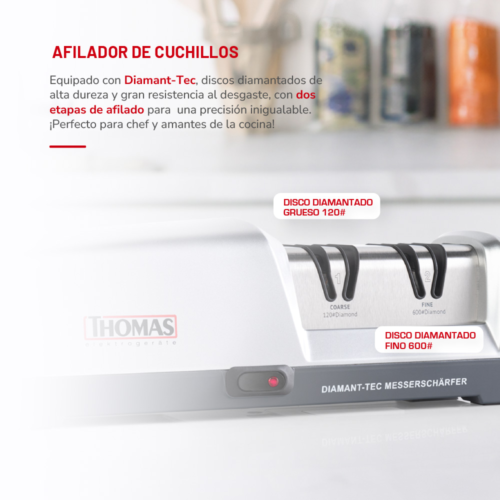 AFILADOR DE CUCHILLO ELÉCTRICO THOMAS TH-94 - 5