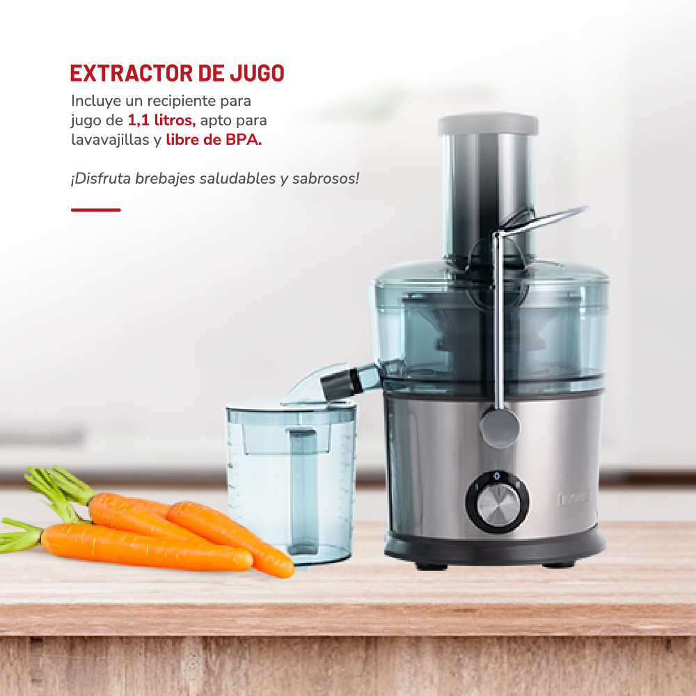 EXTRACTOR DE JUGO TH-2652I - 5