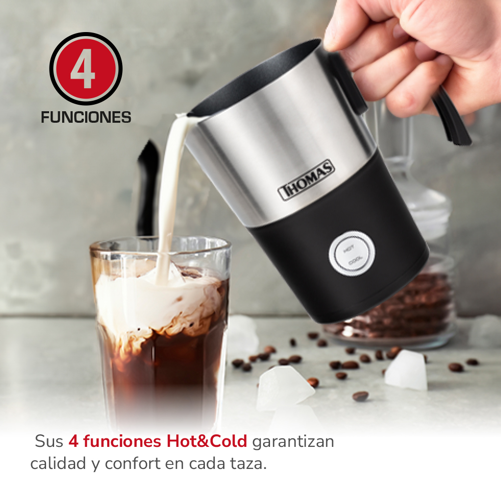 ESPUMADOR DE LECHE 4 EN 1 TH-4110I - 5