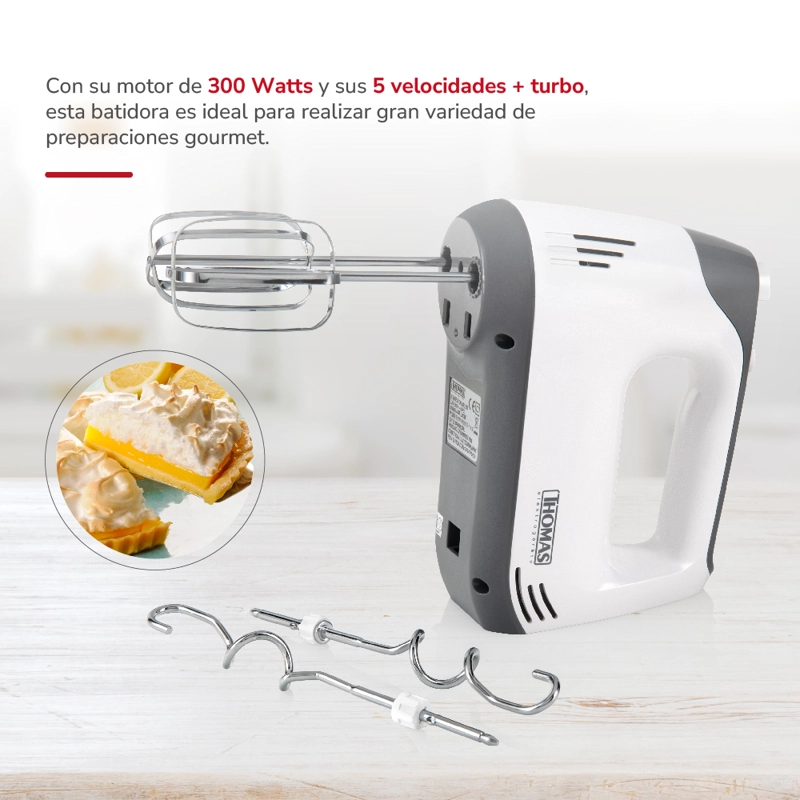 BATIDORA THOMAS TH-8832M 300 W MANUAL - 4