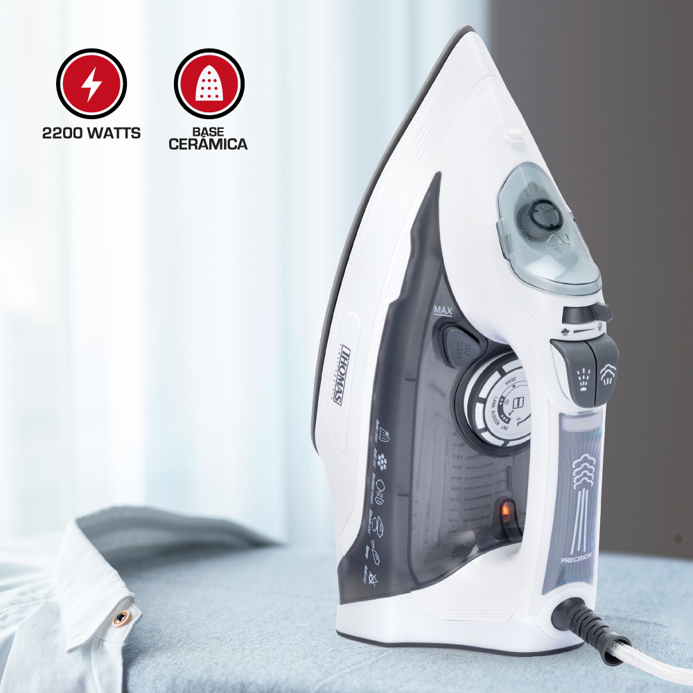 PLANCHA VAPOR THOMAS 2200W VERTICAL TH-7060 - 4
