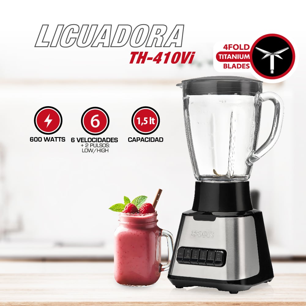 LICUADORA 6 VEL. 1,5LTS TH-410VI - 3