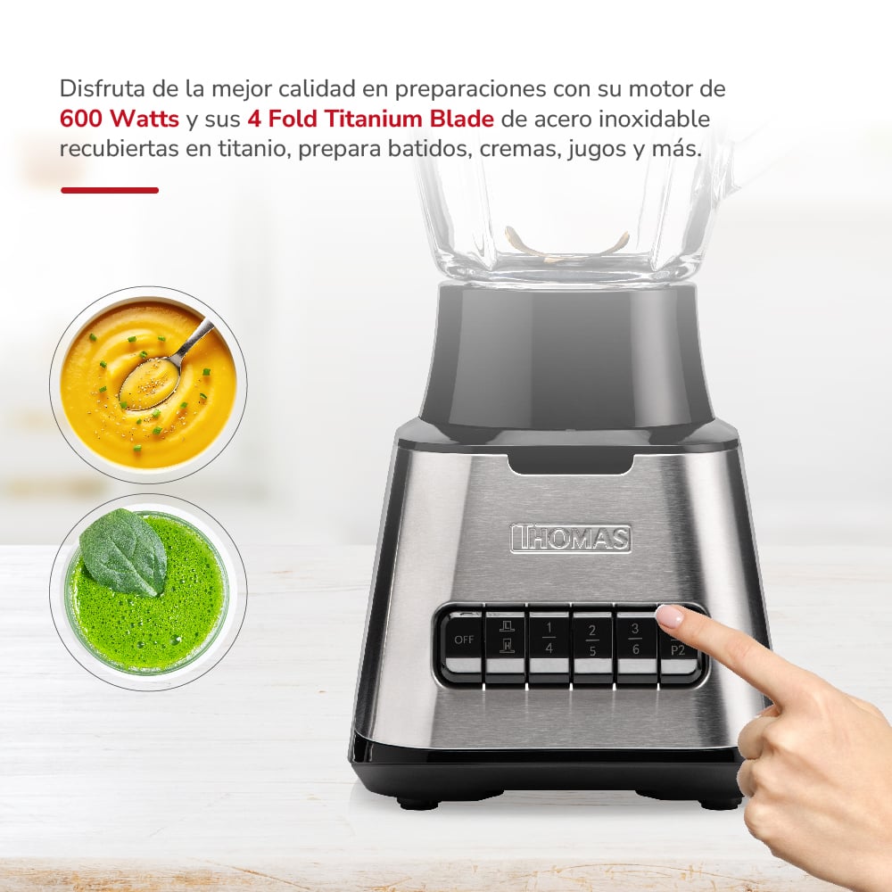 LICUADORA 6 VEL. 1,5LTS TH-410VI - 5