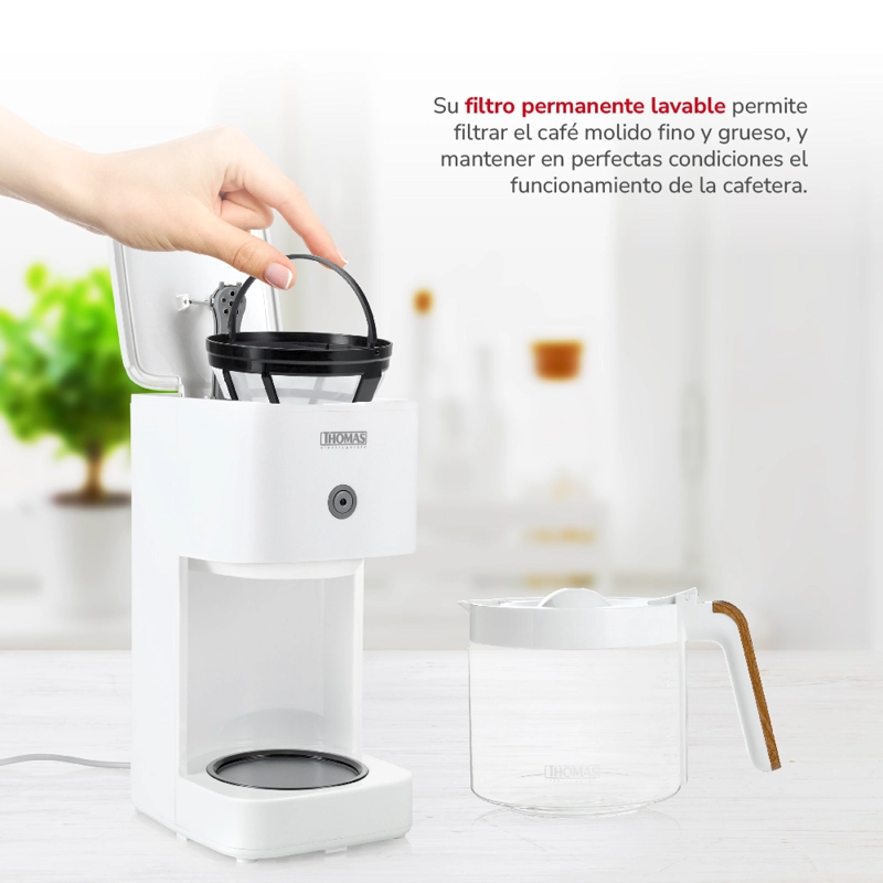 CAFETERA DE FILTRO 1,5 LTS TH-134B - 4