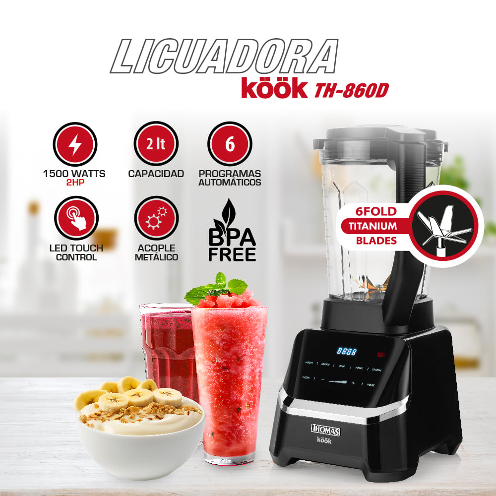 LICUADORA KÖÖK PRO 2HP TH-860D - 3