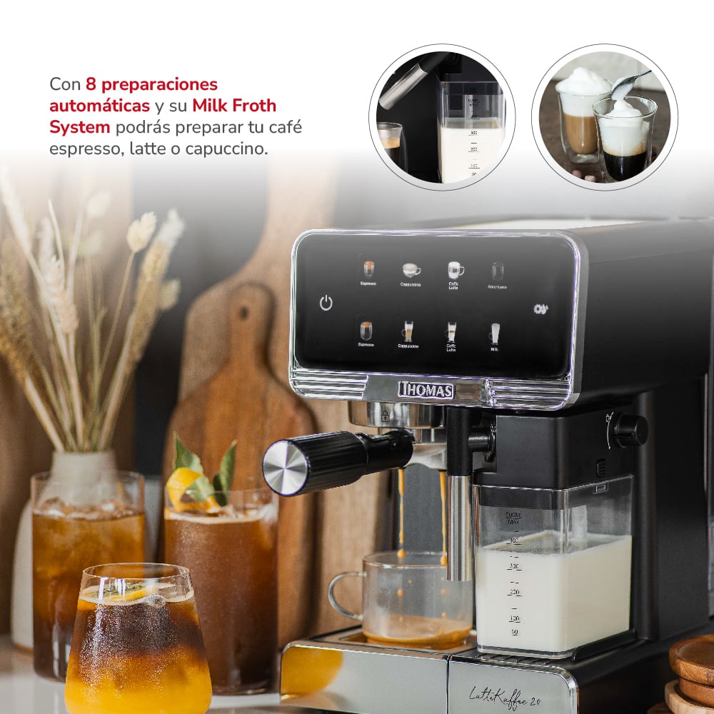 CAFETERA EXPRESSO LATEKAFFEE 20 TH-165DEL - 4