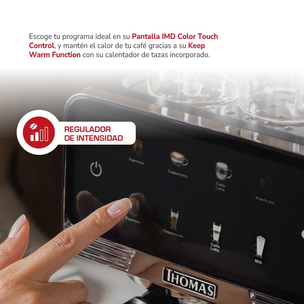 CAFETERA EXPRESSO LATEKAFFEE 20 TH-165DEL - 5