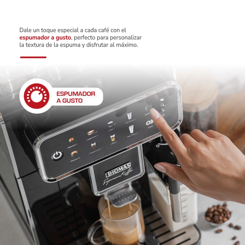 CAFETERA AUTOMATICA SUPREMAKAFFEE TH-175DEML - 4