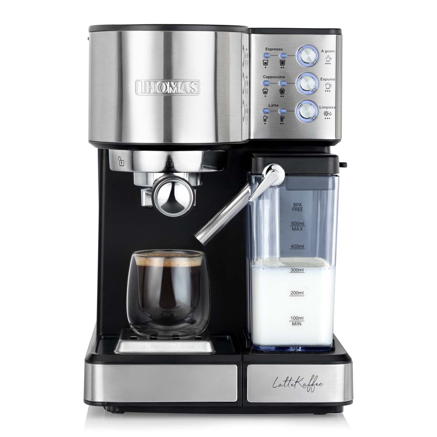 CAFETERA THOMAS EXPRESSO LATEKAFFEE TH-160DELI SÚPER AUTOMÁTICA