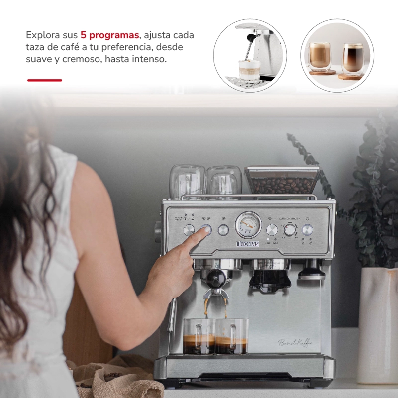 CAFETERA AUTOMATICA BARISTAKAFFEE TH-170EMI - 3