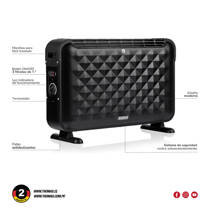 CONVECTOR THOMAS TH-CV52 - 6