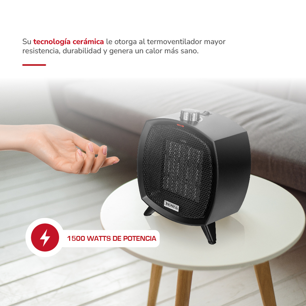 TERMOVENTILADOR CERAMICO THOMAS TH-CH35 - 5