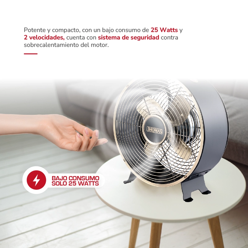 VENTILADOR DE MESA TH-08BNM - 4
