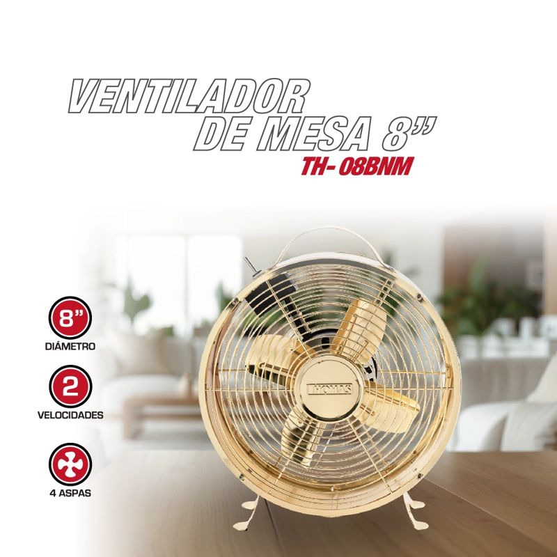 VENTILADOR DE MESA TH-08DM - 3