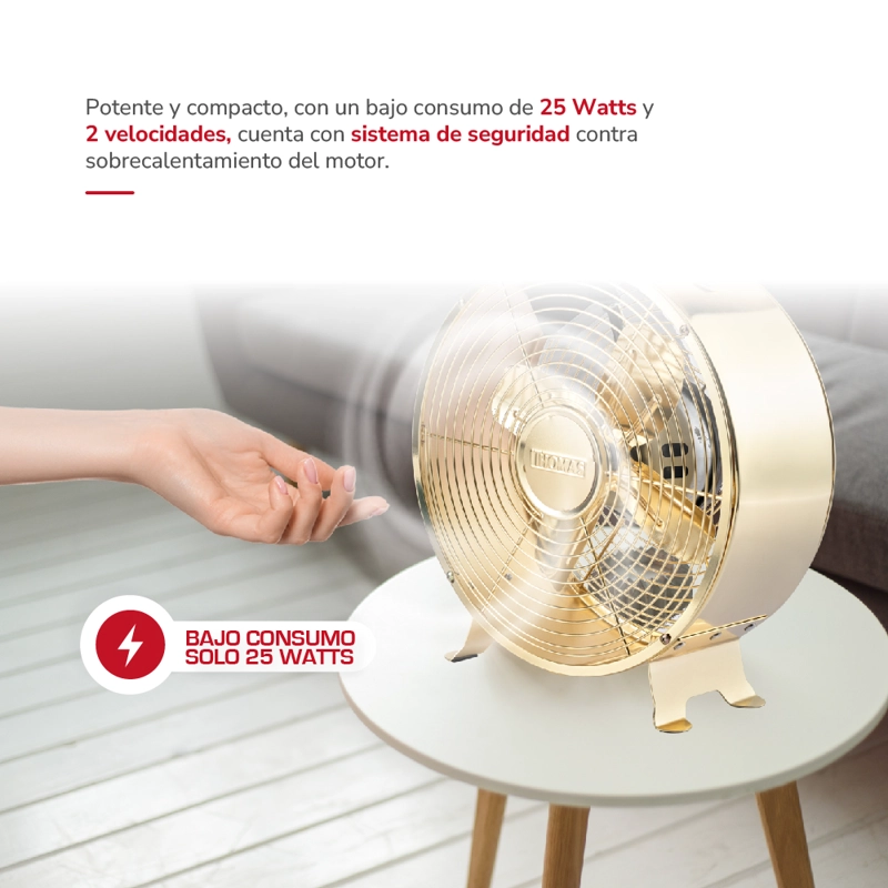 VENTILADOR DE MESA TH-08DM - 4