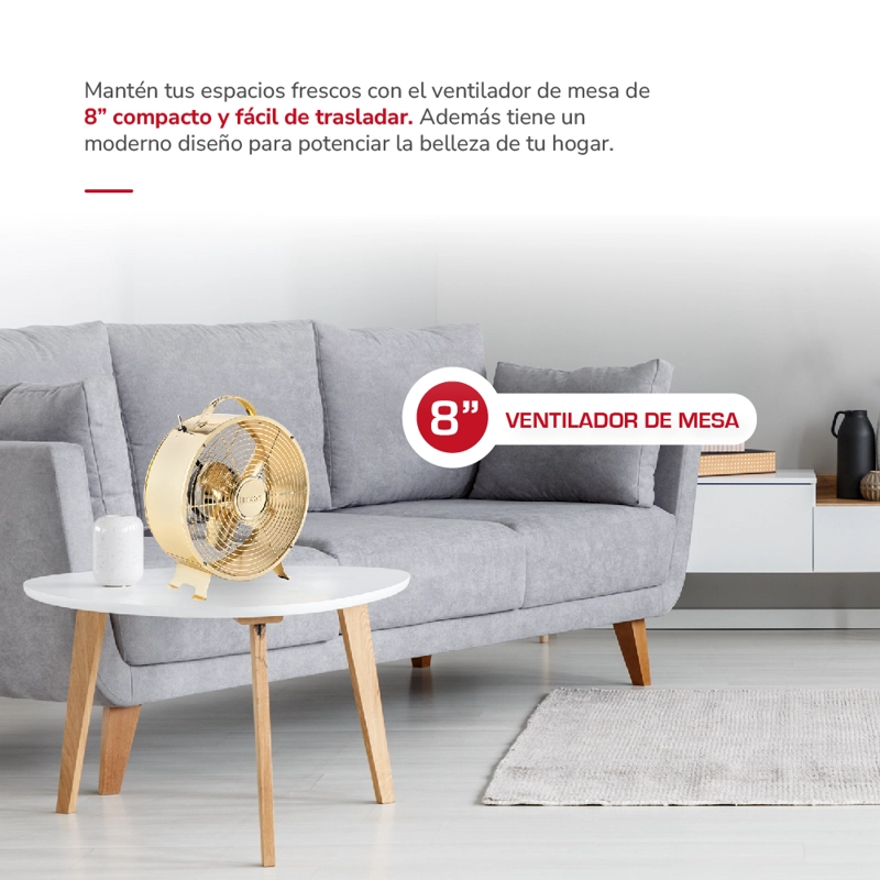 VENTILADOR DE MESA TH-08DM - 5