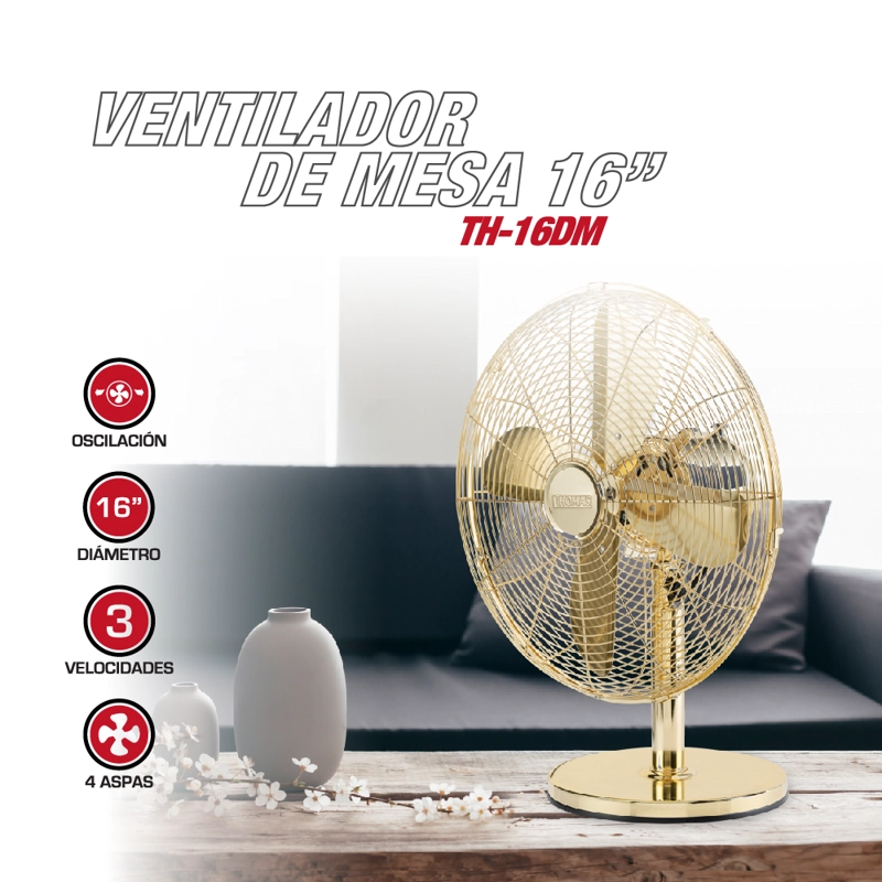 VENTILADOR DE MESA 16' TH-16DM - 3
