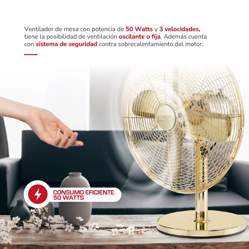 VENTILADOR DE MESA 16' TH-16DM - 4