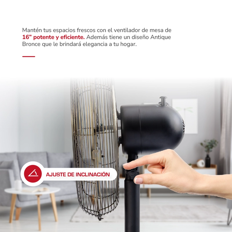 VENTILADOR DE MESA 16' TH-16BNM - 5