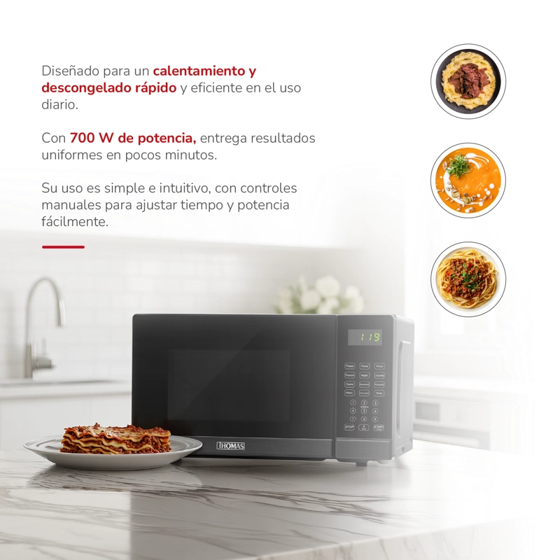 MICROONDAS HEATTOUCH 20 TH-MW20DN - 3