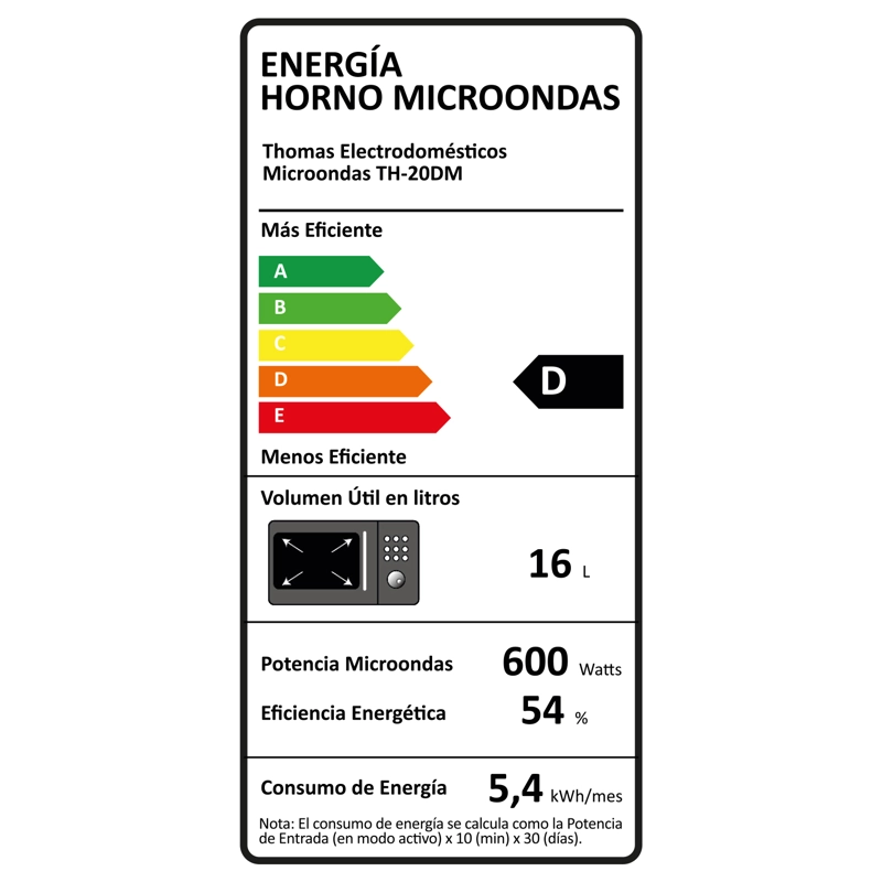 MICROONDAS HEATTOUCH 30 TH-MW30DN - 10