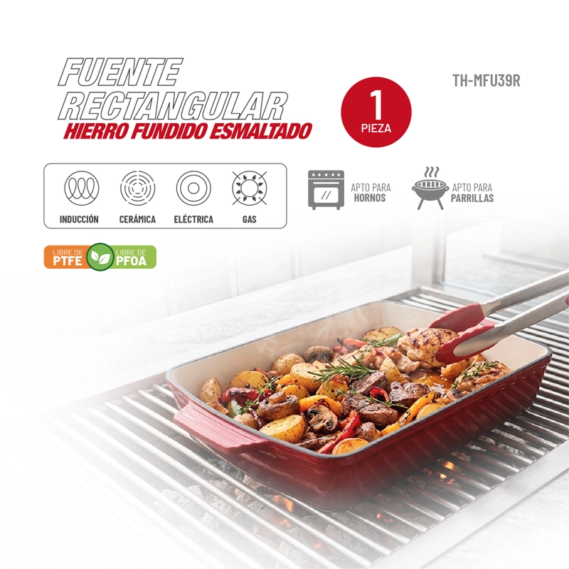 FUENTE RECTANGULAR HIERRO FUNDIDO TH-MFU39R - 2