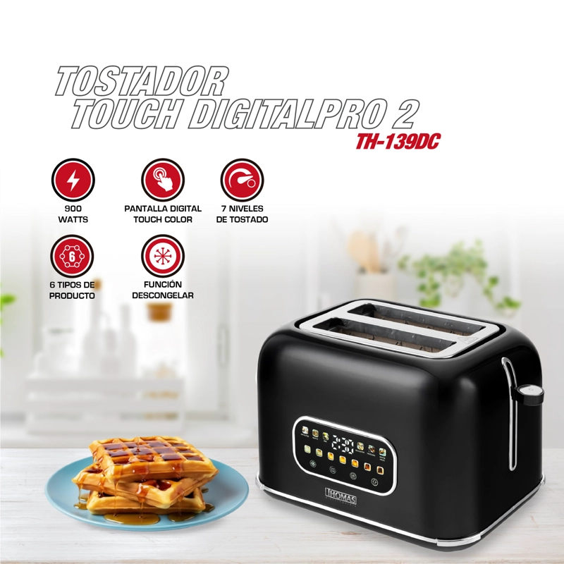 TOSTADOR TOUCH DIGITALPRO 2 TH-139DC - 2