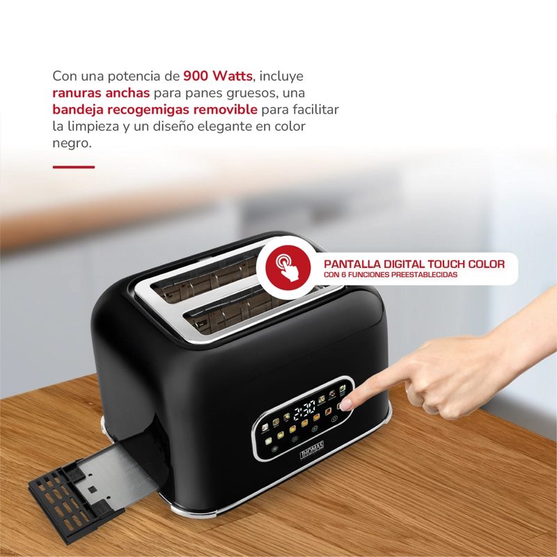 TOSTADOR TOUCH DIGITALPRO 2 TH-139DC - 4