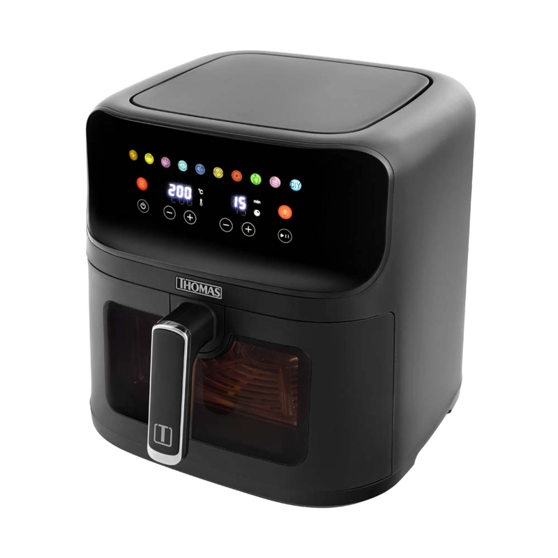 AIRFRYER LARGEBLACK DIGITAL 8 TH-AF80DNV - 1