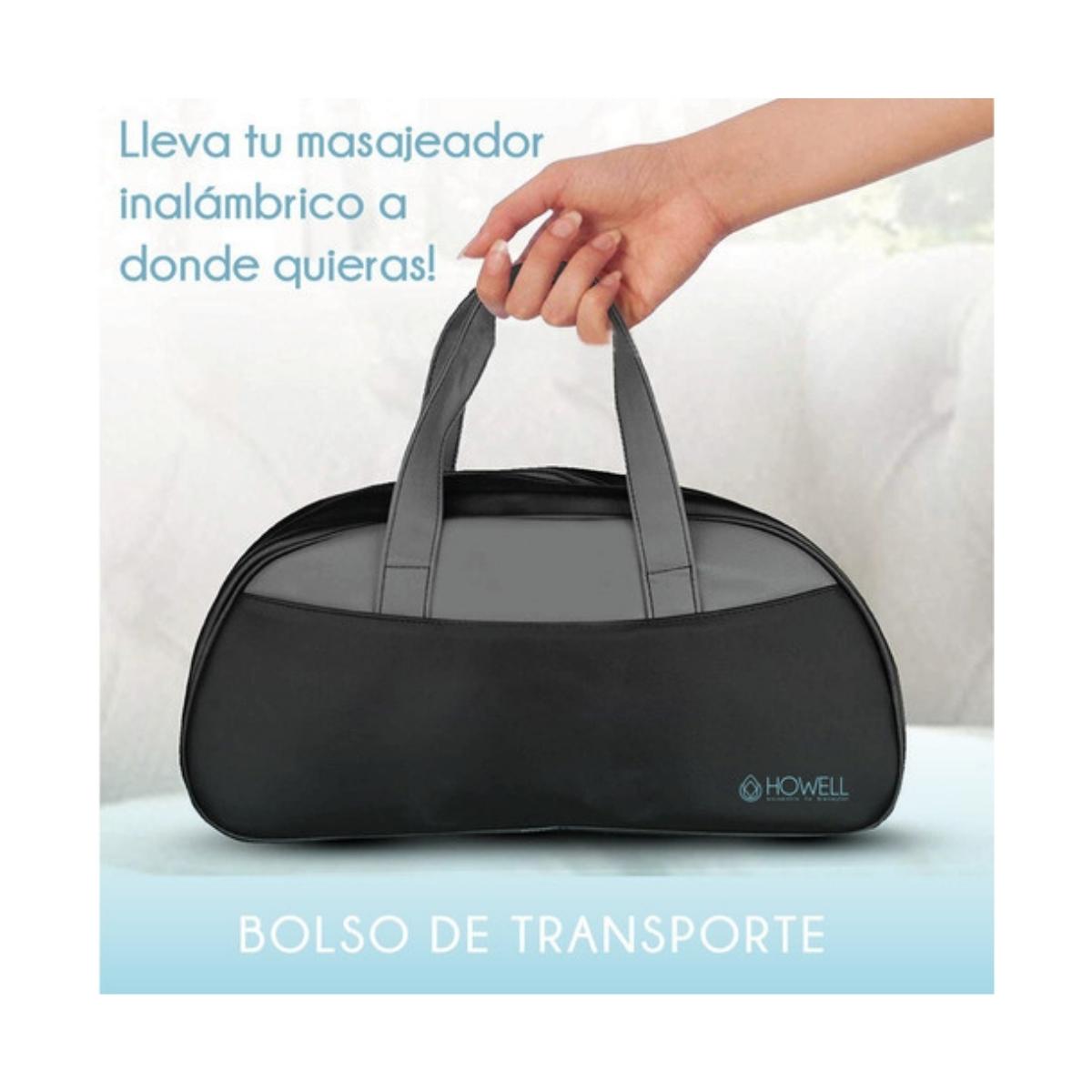 MASAJEADOR INALAMBRICO HOWELL CORPORAL PARA CUELLO HOMBROS - 7