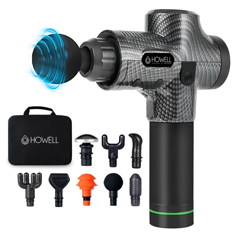 PISTOLA MASAJES HOWELL PROFESIONAL MASAJEADOR MUSCULAR - 1