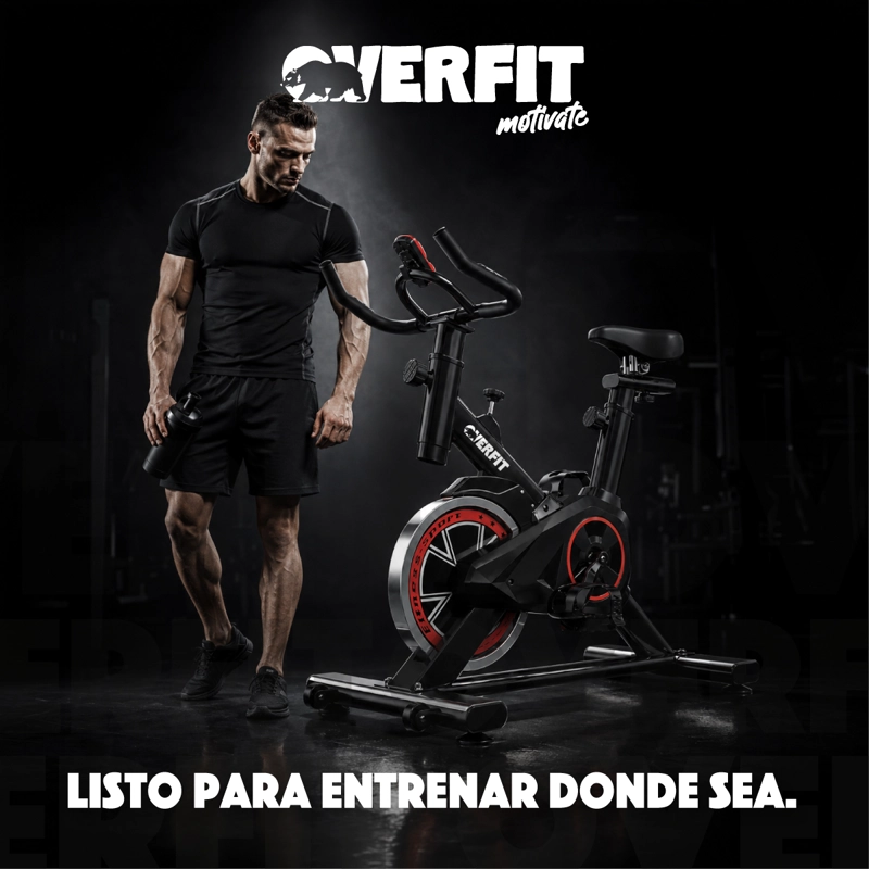 BICICLETA DE SPINNING ESTATICA PROFESIONAL  EJERCICIO - 10