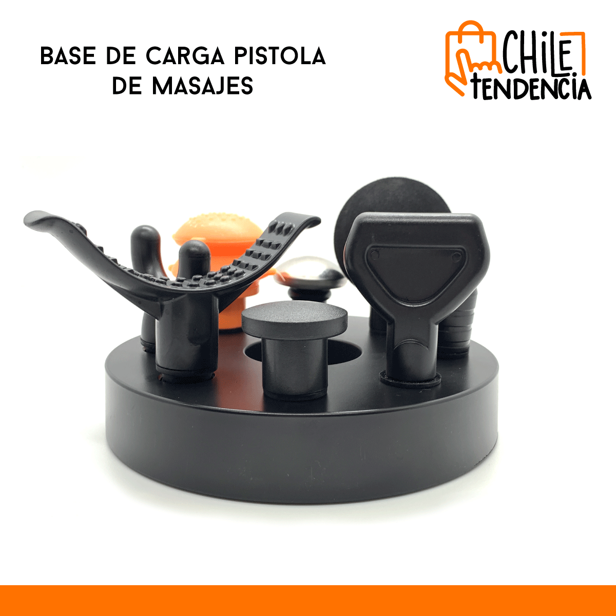 CARGADOR HOWELL BASE PISTOLA MASAJEADORA COMPATIBLE - 2