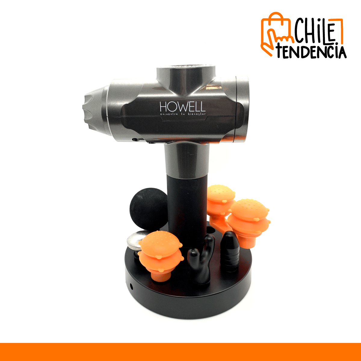 CARGADOR HOWELL BASE PISTOLA MASAJEADORA COMPATIBLE - 4