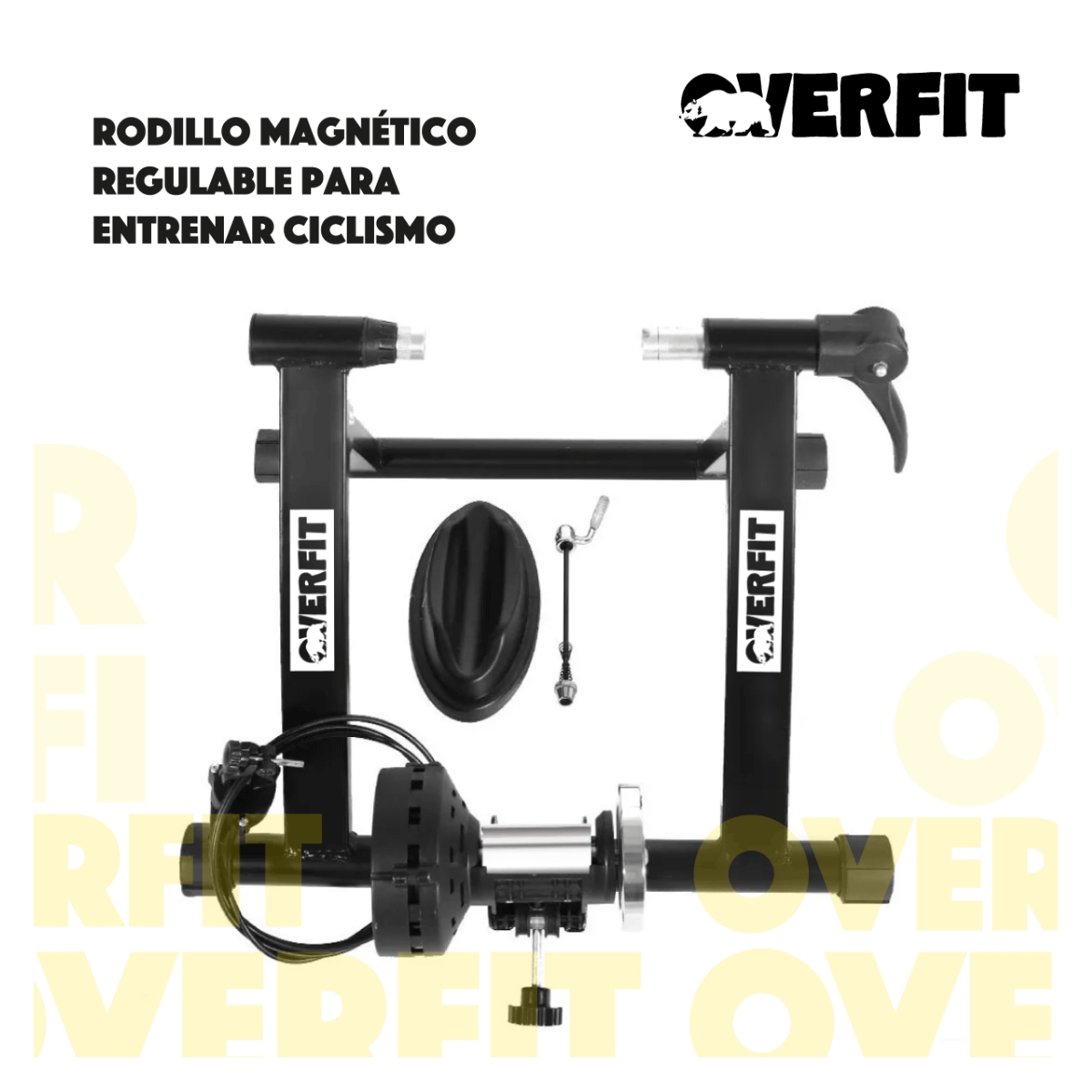 RODILLO MAGNÉTICO OVERFIT ARO 29 BICICLETA CICLISMO ENTRENAMIENTO - 2